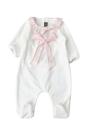 White and pink cotton body LITTLE BEAR KIDS | 7035LATTEROSA